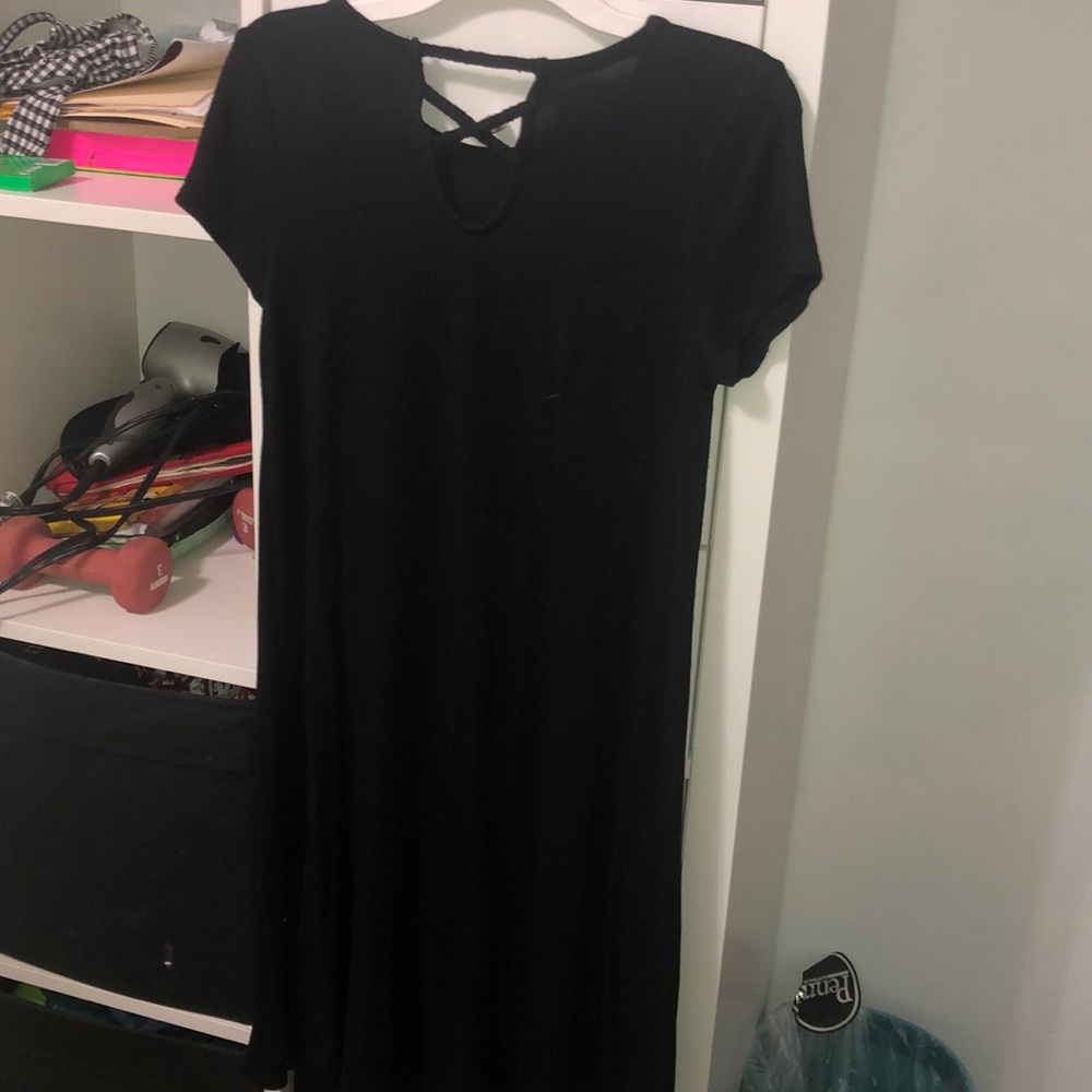 black dress
